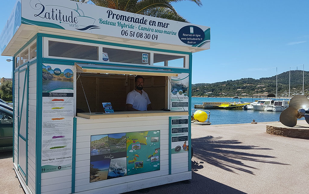 Ticketing Latitude Verte in Bormes tussen La Londe en Le Lavandou